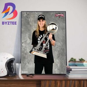 Raise The Stakes Las Vegas Aces x Becky Hammon 2023 WNBA Champions Wall Decor Poster Canvas
