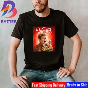 Rich Fulcher as Larry Chucklesworth in Wonka Movie Classic T-Shirt