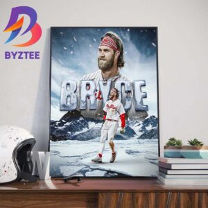 Second HR Of The Game For Bryce Harper Wall Decor Poster Canvas