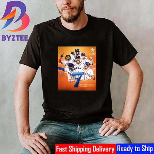 The Houston Astros Are Headed 7 Straight Trips To The ALCS 2023 MLB Postseason Classic T-Shirt