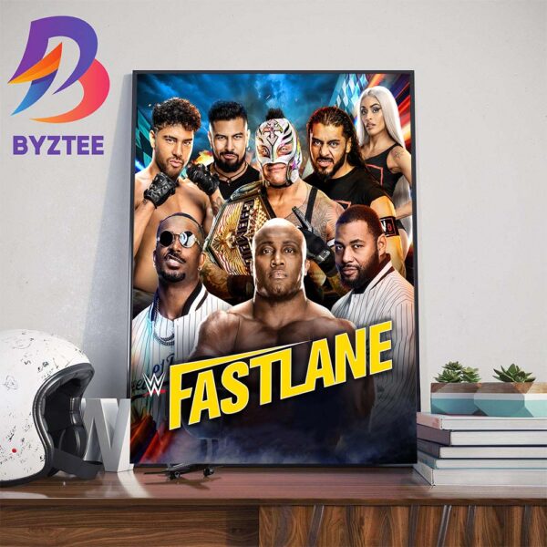 The LWO Will Be Out For Retribution When They Go Head-To-Head With Bobby Lashley And The Street Profits At WWE Fastlane Wall Decor Poster Canvas