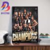 The Las Vegas Aces Are The 2023 WNBA Champions Wall Decor Poster Canvas