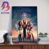 The Marvels Movie Of Marvel Studios RealD 3D Poster Wall Decor Poster Canvas