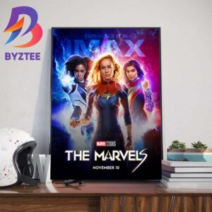 The Marvels Movie Of Marvel Studios IMAX Poster Wall Decor Poster Canvas