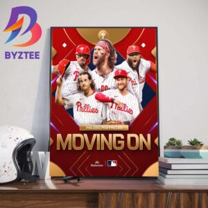 The Philadelphia Phillies Are In The NLCS Once Again Wall Decor Poster Canvas
