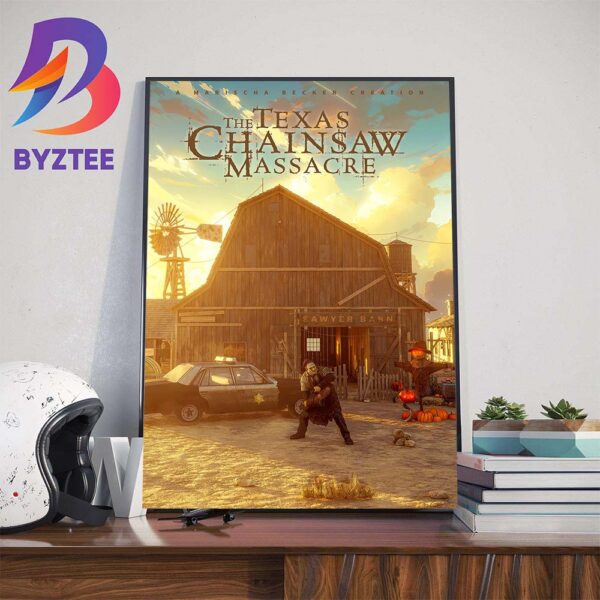 The Texas Chainsaw Massacre Official Poster Wall Decor Poster Canvas