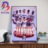 The Arizona Diamondbacks Are World Series Bound Wall Decor Poster Canvas