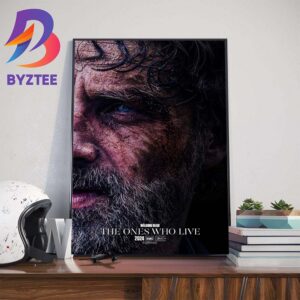 The Walking Dead The Ones Who Live Coming 2024 Wall Decor Poster Canvas