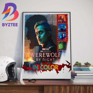 Werewolf By Night in Color Official Poster Wall Decor Poster Canvas