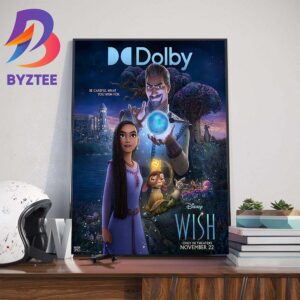 Wish 2023 Dolby Cinema Official Poster Wall Decor Poster Canvas