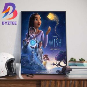 Wish 2023 RealD 3D Official Poster Wall Decor Poster Canvas