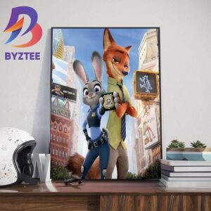 Zootopia 2 Official Poster Wall Decor Poster Canvas