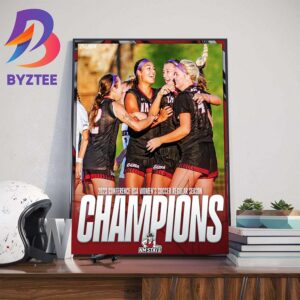 2023 Conference USA Womens Soccer Regular Season Champions Are NM State Soccer Wall Decor Poster Canvas