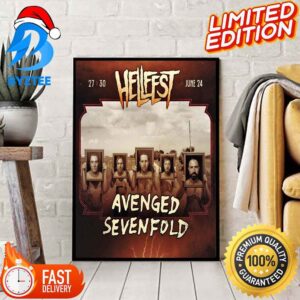 Avenged Sevenfold Are Headlining Hell Fest Open Air In June 2024 Home Poster