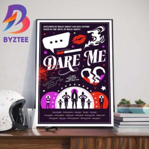 Dare Me Monday Motivation Poster Wall Decor Poster Canvas