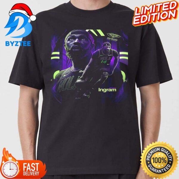 NBA New Orleans Pelicans Player Bradon Ingram Classic T-shirt