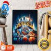 NBA Realistic 3D Logo Of Golden State Warriors Home Decor Poster