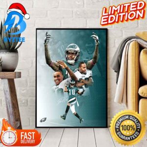 NFL Desean Jackson Congratulations On Your Retirement And An Amazing 15-Year Career With Philadelphia Eagles Home Poster
