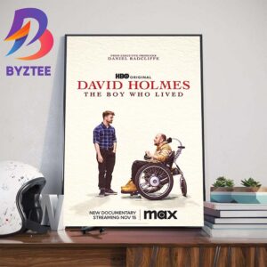 New Poster For The Documentary David Holmes The Boy Who Lived Wall Decor Poster Canvas