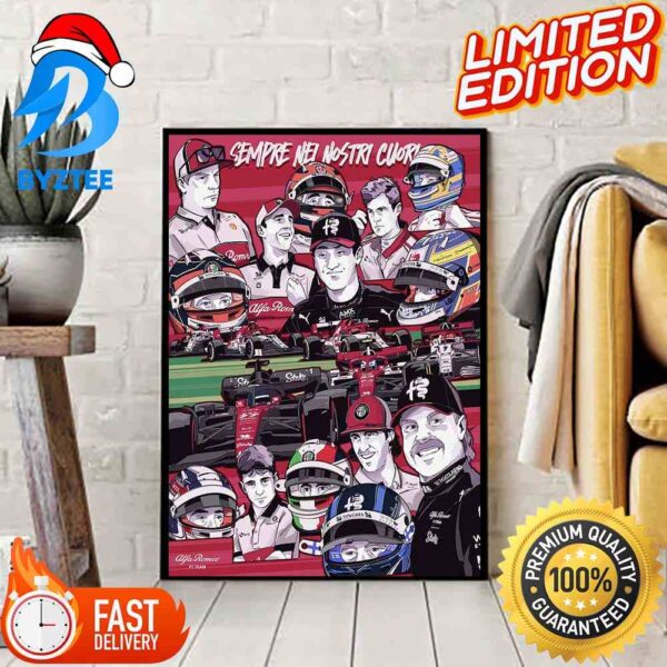 Thank Alfa Romeo F1 Team Stake For Six Incredible Years Of Partnership And Unforgettable Memories Home Poster