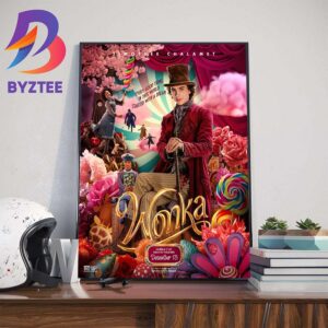 Wonka Official Poster Wall Decor Poster Canvas