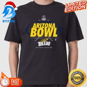 2023 Arizona Bowl Team Toledo Logo In Rugby Ball College Football Bowl Shirt
