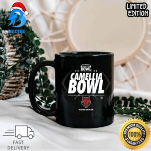 2023 Camellia Bowl Team Arkansas State In Rugby Bowl College Football Bowl Custom Mug