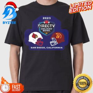 2023 Directv Holiday Bowl Game Louisville Vs USC Head To Head College Football Bowl Shirt
