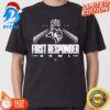 2023 First Responder Bowl Team Rice Logo In Rugby Ball College Football Bowl Shirt