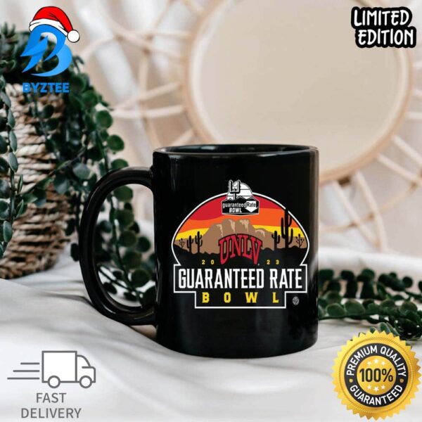 2023 Guaranteed Rate Bowl Team UNLV College Football Bowl Custom Mug