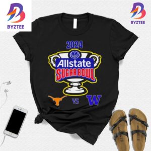 2024 Allstate Sugar Bowl Texas Longhorns Vs Husky Washington logo Unisex T-Shirt