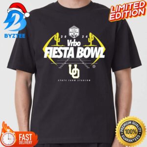 2024 Vrbo Fiesta Bowl Team Oregon In Rugby Ball College Football Bowl Shirt