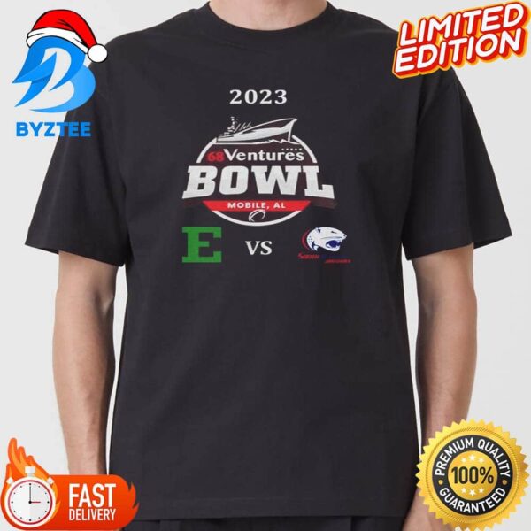 68 Ventures Bowl South Alabama Vs Eastern Michigan On 23 December 2023 At Hancock Whitney Stadium Mobile AL College Bowl T-Shirt