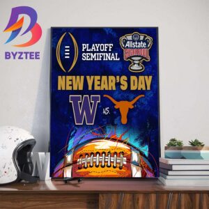 Allstate Sugar Bowl Matchup Is Set For Washington Football Vs Texas Football Wall Decor Poster Canvas