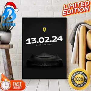 An Important Date For Your Diaries When The F1 Scuderia Ferrari Back To The Race Home Decor Poster