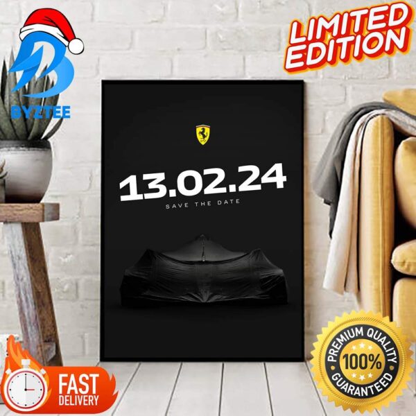 An Important Date For Your Diaries When The F1 Scuderia Ferrari Back To The Race Home Decor Poster