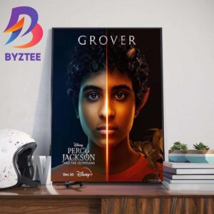 Aryan Simhadri As Grover Underwood In Percy Jackson And The Olympians Of Disney Wall Decor Poster Canvas