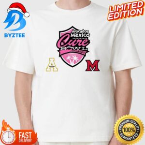 Avocados From Mexico Cure Bowl Miami (OH) Vs Appalachian On 16 December 2023 In Orlando FL College Bowl T-shirt