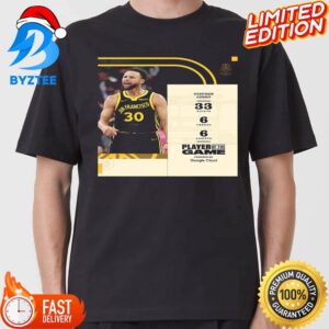 Big Game With A Big Performance Stephen Curry Player Of The Game Between Golden State Warriors And Boston Celtics Classic T-shirt