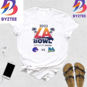 Boise State Broncos Vs Ucla Bruins 2023 LA Bowl Unisex T-Shirt