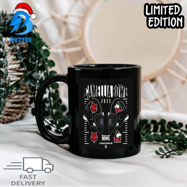 Camellia Bowl 2023 Game Northern Illinois Vs Arkansas State At The Historic Cramton Bowl Custom Mug