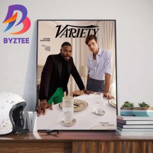 Colman Domingo And Jacob Elordi For Actors On Actors Of Variety Wall Decor Poster Canvas