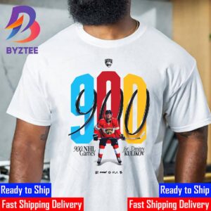 Congrats Florida Panthers Player Dmitry Kulikov With 900 NHL Games Classic T-Shirt