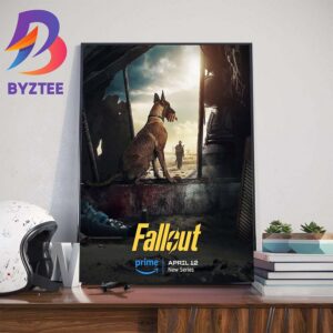 Dogmeat In Fallout Official Poster Wall Decor Poster Canvas