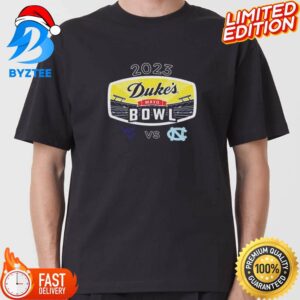 Duke’s Mayo Bowl North Carolina Vs West Virginia On 27 December 2023 At Bank Of America Stadium Charlotte NC College Bowl T-Shirt