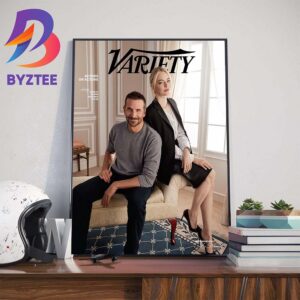 Emma Stone And Bradley Cooper For Actors On Actors Of Variety Wall Decor Poster Canvas