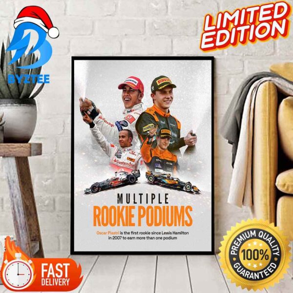 F1 Mclaren Rookies Doing Mclaren Rookie Things Decoration Poster