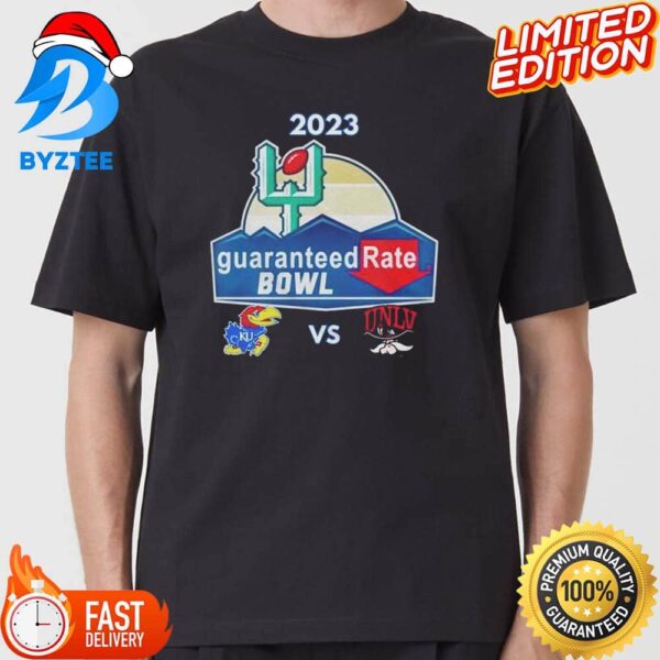 Guaranteed Rate Bowl Kansas Vs UNLV On 26 December 2023 Phoenix AZ College Bowl T-Shirt