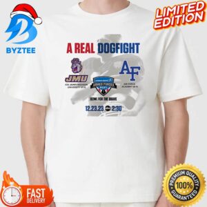 James Madison Vs Air Force At Amon G Carter Stadium  On December 23rd 2023 For Lockheed Martin Armed Forces Bowl T-shirt
