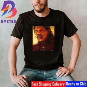 Josh Brolin Is Gurney Halleck In Dune Part Two 2024 Official Poster Classic T-Shirt